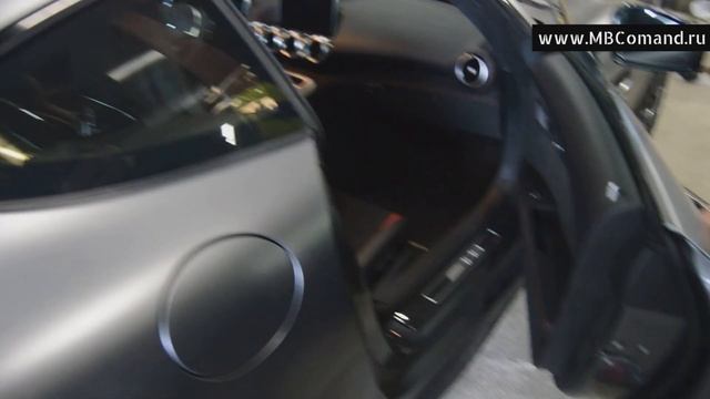 Установка доводчиков дверей на Мерседес AMG GTS смотреть онлайн