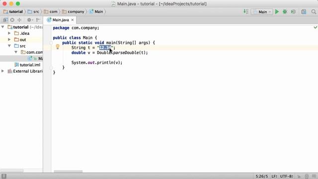 68.Java Tutorial - #68 - Java String to double смотреть онлайн