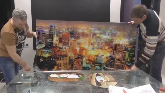 "Одесса" . Установка картины 3D на каркас.Строительные и ремонтные работы. смотреть онлайн
