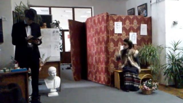 Пигмалион, сценка в ЛК 4.02.2016 смотреть онлайн