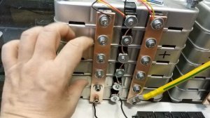 ВВБ от Nissan Leaf вторая жизнь в солнечной электростанции, создание блоков 8v