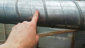 Воздушное отопление в Теплице...