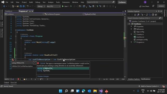 Read CSV C# - Write CSV C# [C# CsvHelper] - C# CSV Parser - Read/Write CSV Files in C# смотреть онлайн