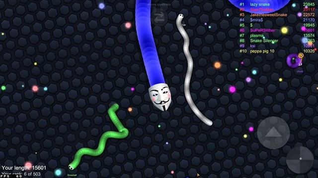 Slither Io - Score Epic Slitherio Gameplay | Игра про червяка