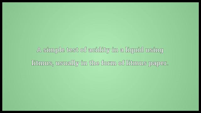 Litmus Meaning смотреть онлайн