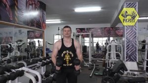 Как выполнить МАХИ ГАНТЕЛЕЙ В СТОРОНЫ СТОЯ! Упражнения для плечей!