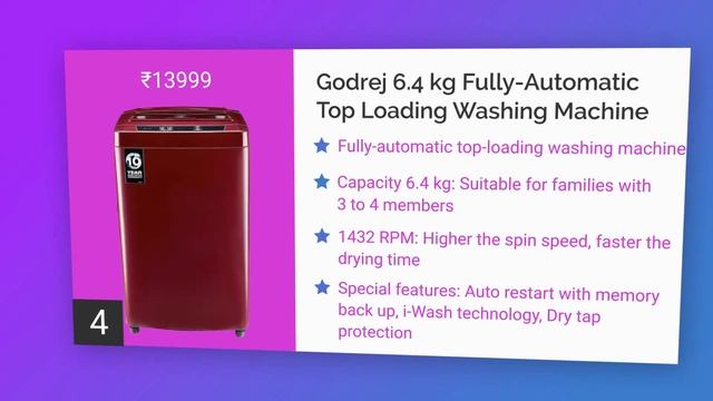Top 7 Top Loading Washing Machines in India | 2018 смотреть онлайн