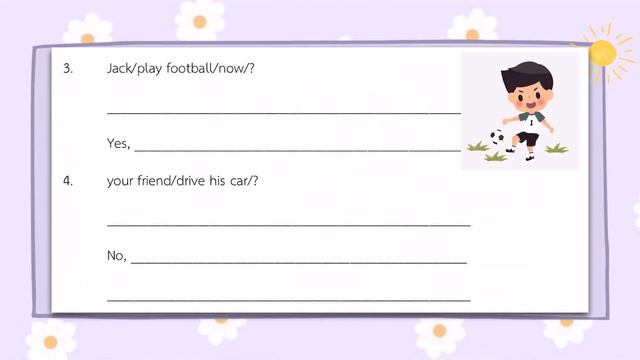Present Continuous (Question) + Exercise | Thai version смотреть онлайн
