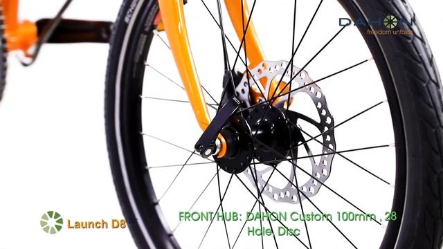 DAHON Launch D8 2022 - 20 inch folding bike смотреть онлайн
