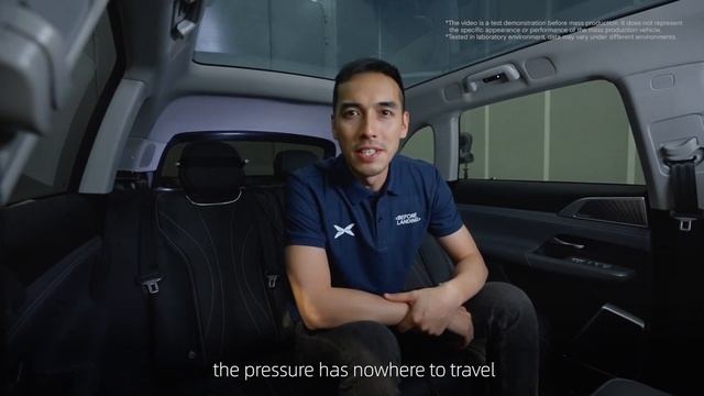 XPENG G9 NVH test | Excellent acoustic insulation смотреть онлайн