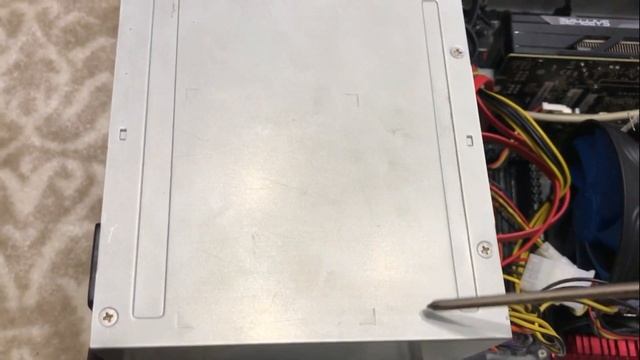 Как заменить вентилятор в блоке питания вашего компьютера смотреть онлайн