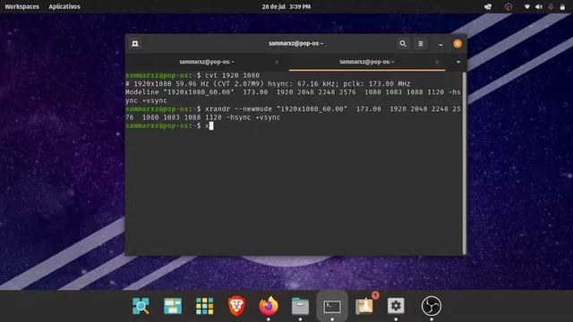 [DICA RÁPIDA] Como adicionar resolução Full-HD em um monitor HD com Linux смотреть онлайн