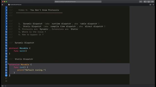 You Don't Know Protocols (Dynamic and Static Dispatch) смотреть онлайн