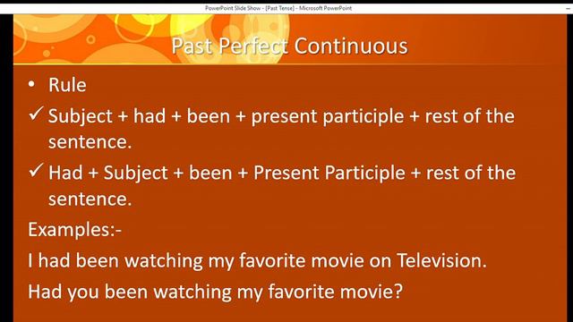 Past Tense | All Types | Simple Past Tense |Past Continuous | Past Perfect | Past Perfect Continuou смотреть онлайн