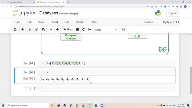 JNTU-H PYTHON : CLASS 04 : DATATYPES смотреть онлайн