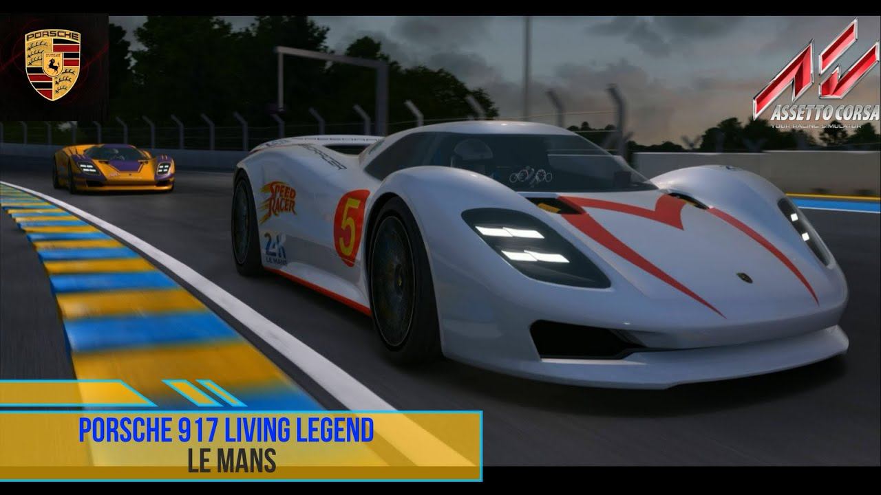 Porsche 917 Living Legend - Le Mans | Assetto Corsa. смотреть онлайн