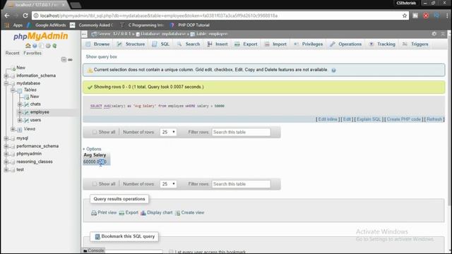 Aggregate Function In MYSQL |AVG,MAX,MIN Functions (Part-17) смотреть онлайн