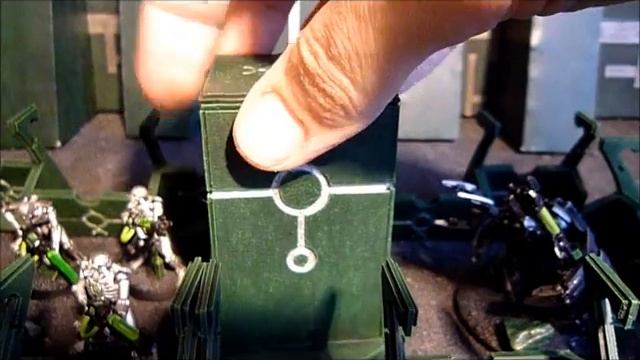 Necron Defence Line Painted смотреть онлайн