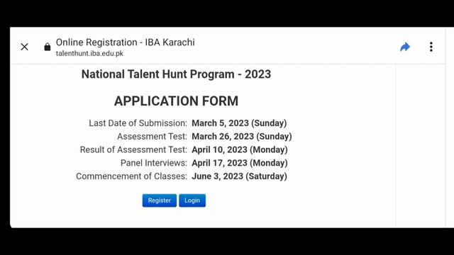 IBA Karachi NTHP 2023 Admission Schedule|NTHP Date and Deadline | IBA Karachi NTHP Test Date смотреть онлайн