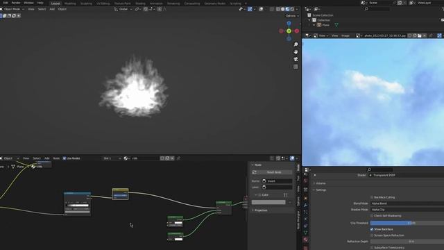 Making Anime in Blender #6 - How to make Anime Clouds смотреть онлайн
