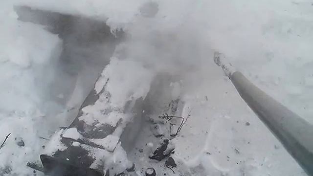 Очистка стрелочного перевода от первого лица. смотреть онлайн