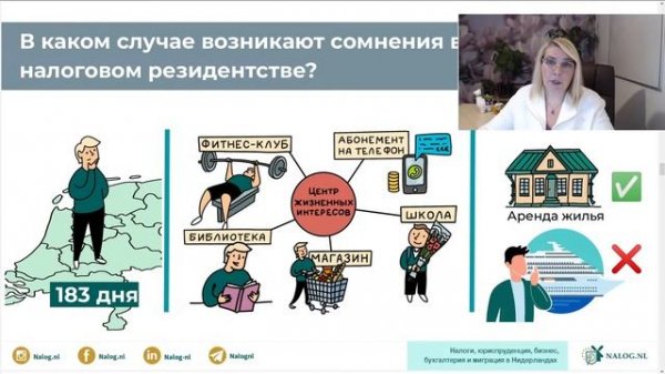 Вебинар «Двойное налогообложение» от Nalog.nl и Светланы Кошек!