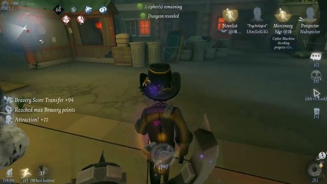 SERIOUS game become the FUNNIEST game - Survivor Rank #634 (Identity v) смотреть онлайн