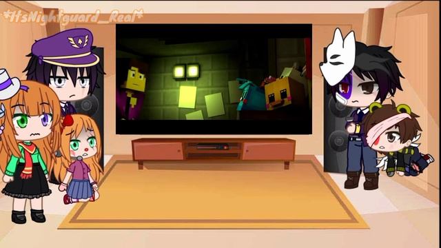 Afton react to Replay Your Nightmare | *ItsNightguard_Real* смотреть онлайн