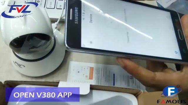 FVL-Q6 WIFI CAMERA UNBOX & SETUP (V380 APP) смотреть онлайн