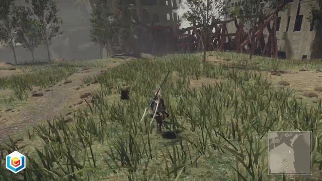Nier: Automata Photographs Sub Quest Walkthrough - Resistance Camp Gameplay/Let's Play смотреть онлайн