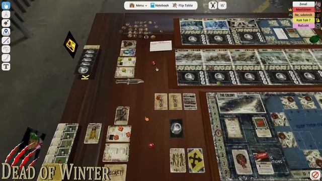 Dead of Winter : The Mall Expansion [Правила+игра] 2016-02-11 смотреть онлайн