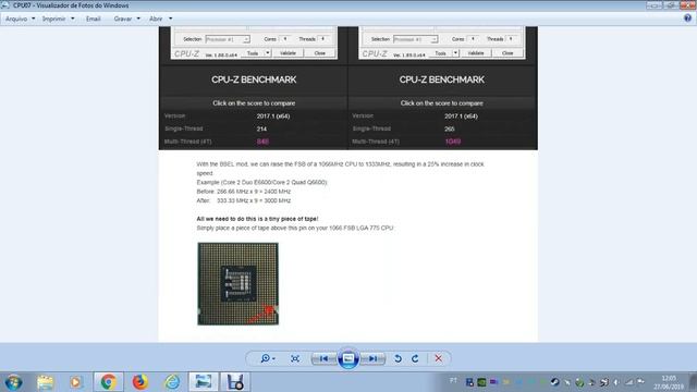 Tutorial Overcloking LGA 775 BSEL Mod - In less than 2 minutes смотреть онлайн
