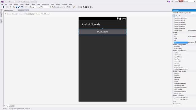 Xamarin Android Lesson 4 - Playing Audio Files смотреть онлайн