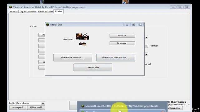 Como mudar de Skin Minecraft смотреть онлайн