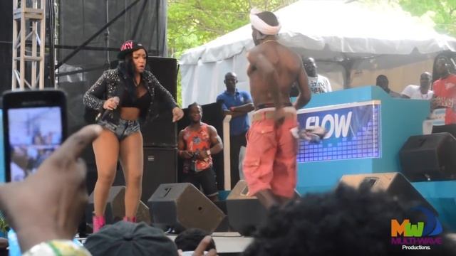 Destra Garcia Live at Soca On De Hill 2015 смотреть онлайн
