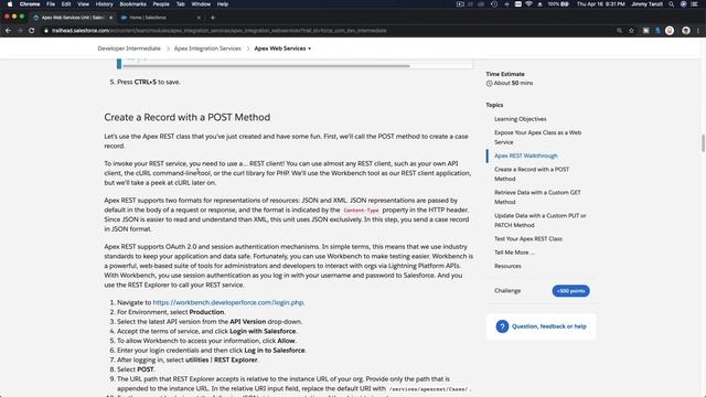 Salesforce Trailhead - Apex Web Services - REST and SOAP смотреть онлайн