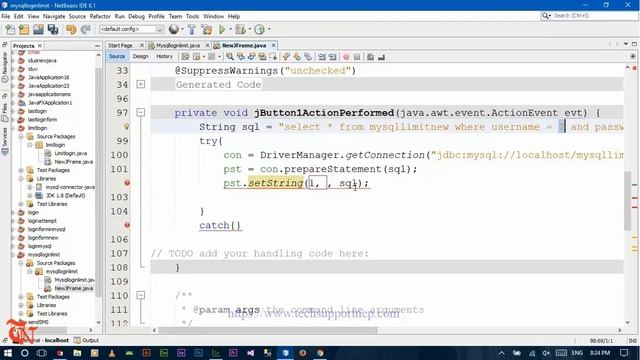 How to Create Login Attempts Limit Form in Java Using NetBeans IDE and MySQL?[With Source Code] смотреть онлайн