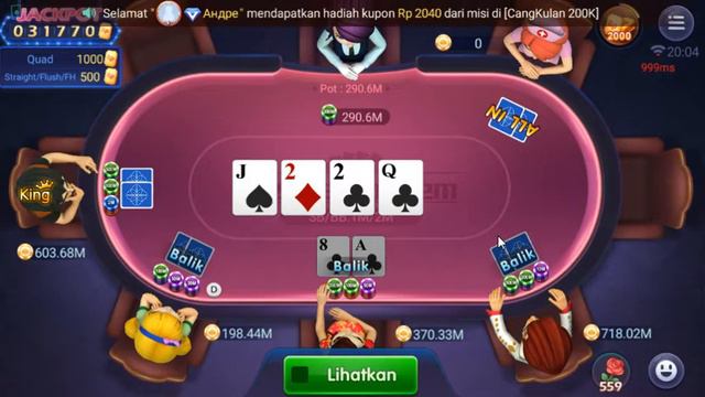 KK vs 77 ll POKER HIGGS DOMINO смотреть онлайн