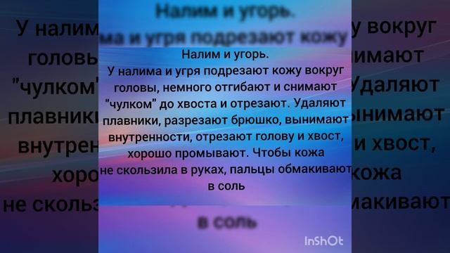 Обработка бесчешуйчатой рыбы смотреть онлайн
