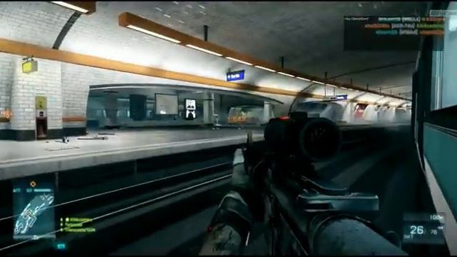 Battlefield 3 "Alpha Metro Attack" - Multiplayer GAMEPLAY PS3 смотреть онлайн