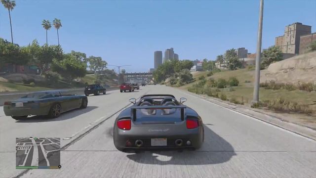 GTA 6 REAL LIFE GRAPHICS 2017 PORSCHE CARRERA GT INSANE REDUX MOD! GTA V PC GAMEPLAY смотреть онлайн