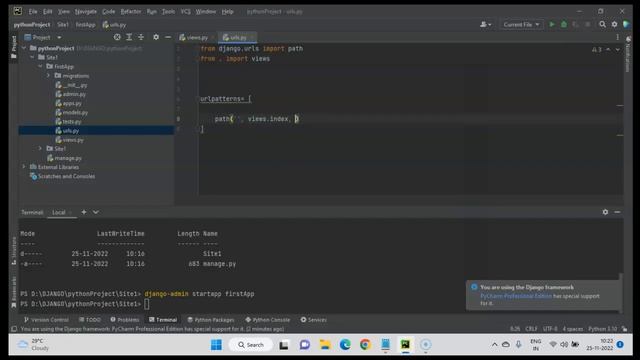 creating web application using Django in Pycharm смотреть онлайн