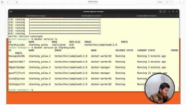 Docker Swarm ( Part 04 ) - Services смотреть онлайн