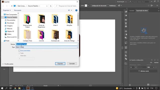Como Exportar em PNG com Fundo Transparente no Adobe Illustrator смотреть онлайн