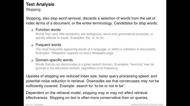 Information Retrieval » Introduction » Architecture of a Search Engine » Indexing (07) смотреть онлайн