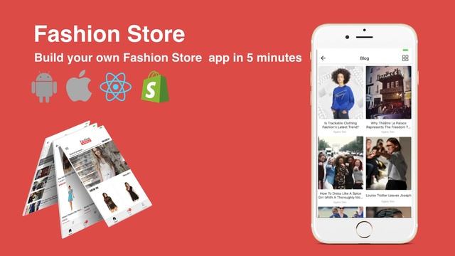 Demo: Fashion Store - Elegant React Native app template for Shopify Clothing Store смотреть онлайн