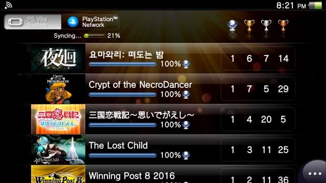 [PS Vita/3.74] PS Vita 2,449 Trophy Folders + DOWNLOAD смотреть онлайн