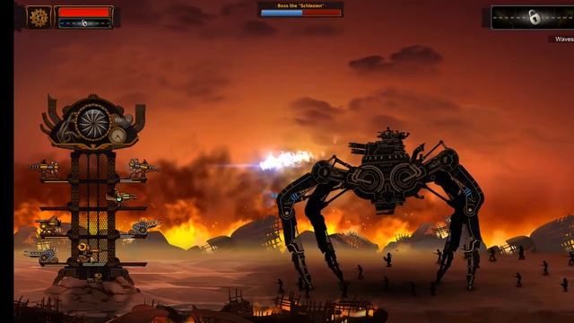 Steampunk Tower II - First Boss, The Schlesien смотреть онлайн