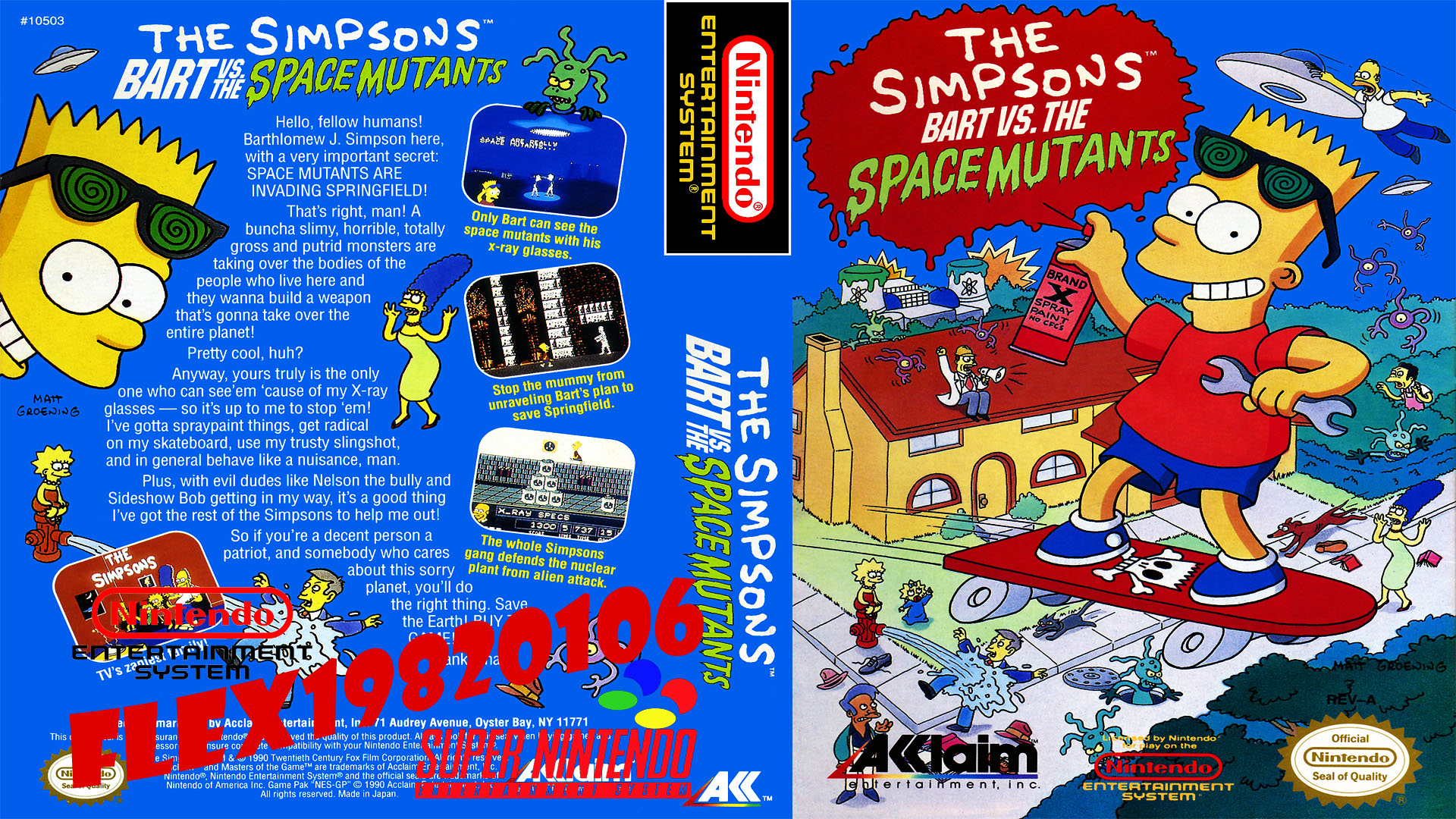 NES: Simpsons - Bart Vs The Space Mutants (rus) Longplay [4]