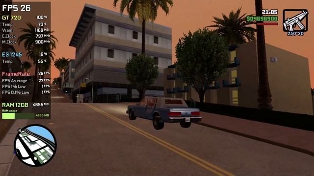 GT 720 | GTA San Andreas Definitive - 1080p, 900p, 720p, 1024x768 смотреть онлайн